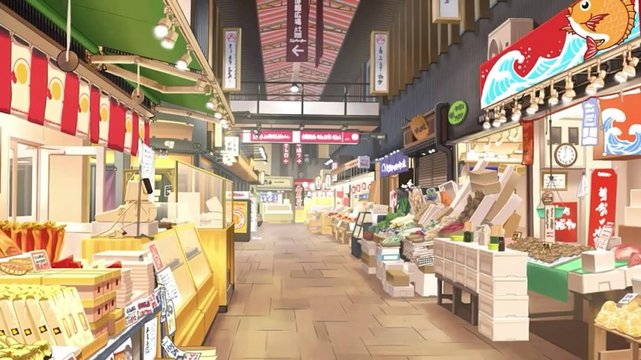 Market shopping